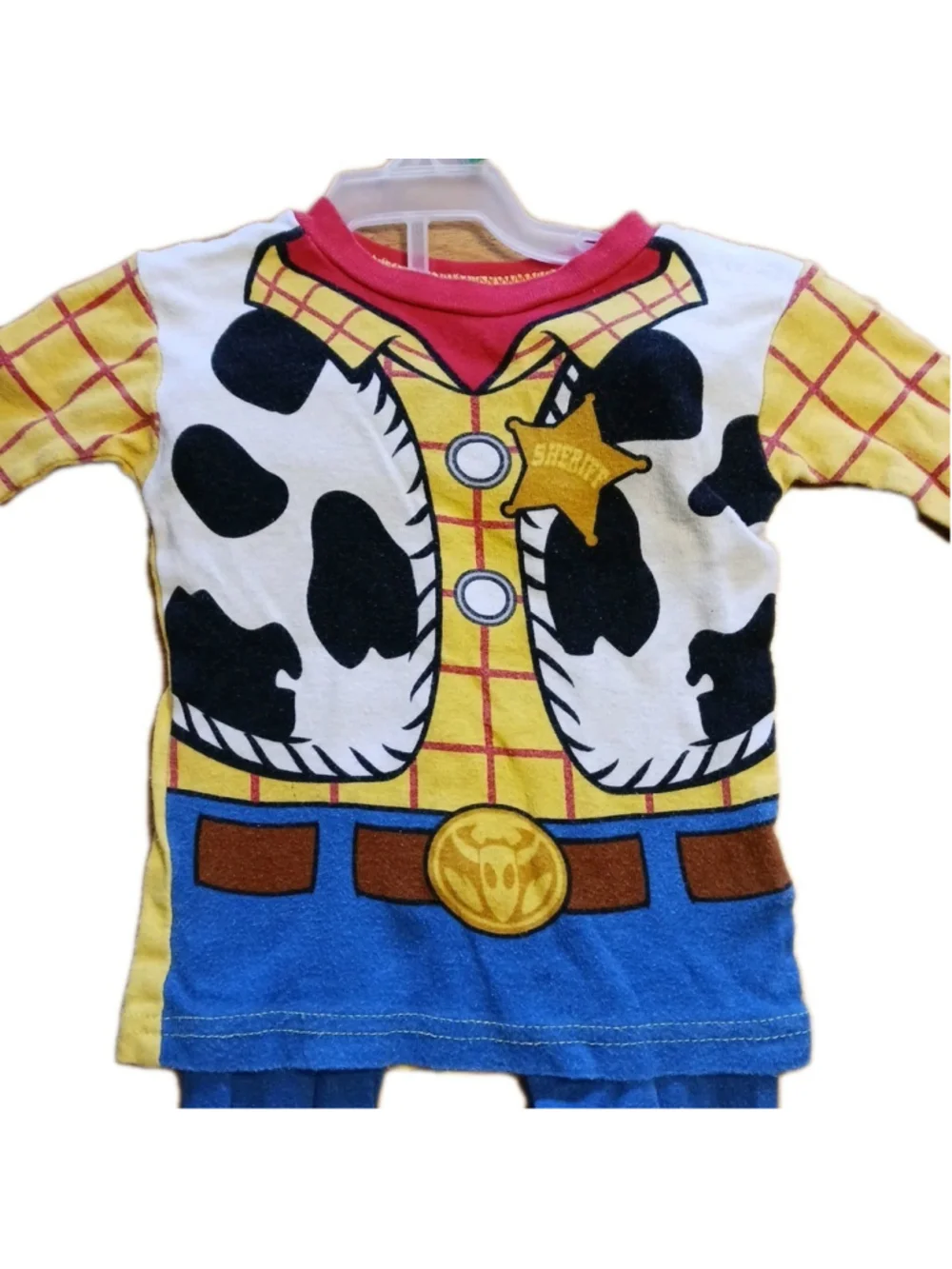 Disney Toy Story Woody Pajamas Costume Size 2T